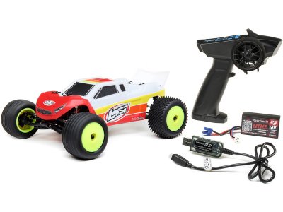 Losi Mini-T 2.0 Brushless 1:18 RTR červená