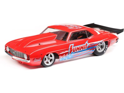 Losi 22S Dragster 1:10 1969 Camaro RTR modré