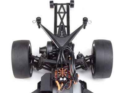 Losi 22S Dragster 1:10 1969 Camaro RTR modré