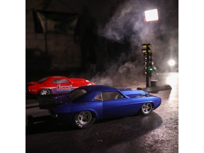 Losi 22S Dragster 1:10 1969 Camaro RTR modré
