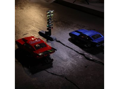 Losi 22S Dragster 1:10 1969 Camaro RTR modré