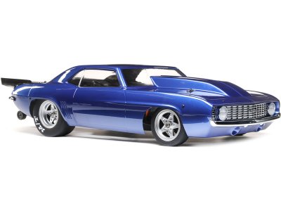 Losi 22S Dragster 1:10 1969 Camaro RTR modré