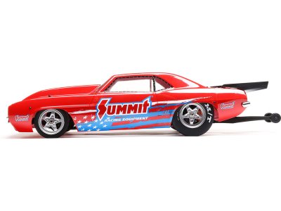 Losi 22S Dragster 1:10 1969 Camaro RTR modré