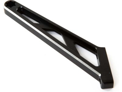 Losi příčka šasi zadní černá hliník: DBXL-E