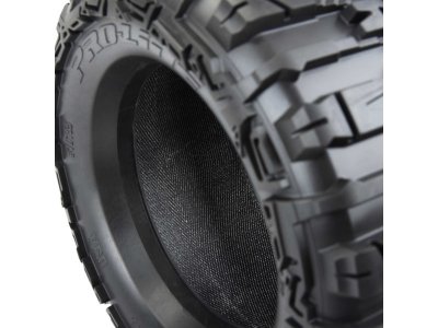 Pro-Line kolo 3.8", pneu Trencher HP Belted, disk Raid H17 černý (2)