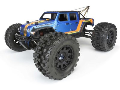 Pro-Line kolo 3.8", pneu Badlands MX38 HP Belted, disk Raid H17 černý (2)