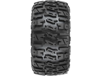 Pro-Line kolo 3.8", pneu Trencher LP, disk Raid H17 černý (2)