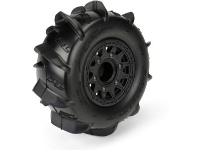 Pro-Line kolo 2.2/3.0", pneu Dumont, disk Raid H12 černý (2)
