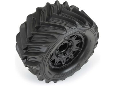 Pro-Line kolo 2.8", pneu Demolisher, disk Raid H12 černý (2)