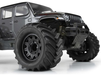 Pro-Line kolo 2.8", pneu Demolisher, disk Raid H12 černý (2)
