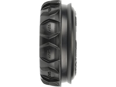 Pro-Line kolo 2.2"/3.0" Dumont Paddle přední, disk černý (2)