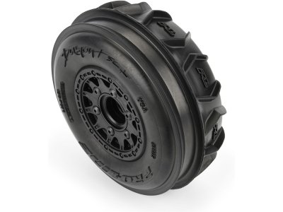 Pro-Line kolo 2.2"/3.0" Dumont Paddle přední, disk černý (2)