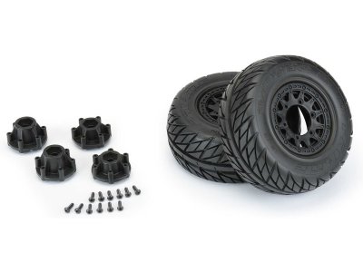 Pro-Line kolo 2.2/3.0", pneu Street Fighter, disk Raid H12 černý (2)