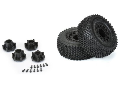 Pro-Line kolo 2.2/3.0", pneu Gladiator M2, disk Raid H12 černý (2)