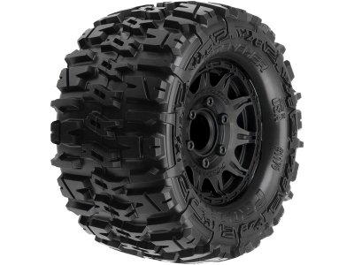 Pro-Line kolo 2.8", pneu Trencher, disk Raid H12 černý (2)