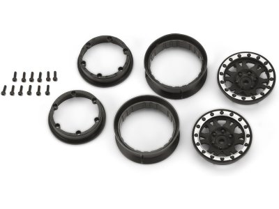 Pro-Line disk 1.9" Impulse H12 černo-stříbrný (2)