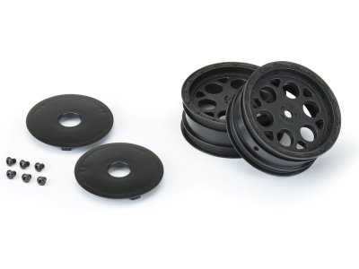 Pro-Line disk 2.2" Showtime přední H12 černý (2)