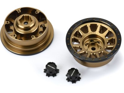 Pro-Line disk 2.9" Method 305 NV Aluminum Faces (2) (pro SCX6)