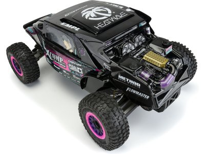 Pro-Line karosérie 1:10 Megalodon Desert Buggy Blake Wilkey černá (Short Course)