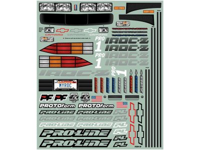 Pro-Line karosérie 1:10 Chevrolet Camaro IROC-Z 1985 (Drag Car)
