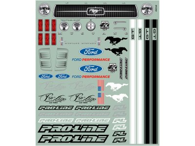 Pro-Line karosérie 1:10 Ford Mustang 1967 (Drag Car)