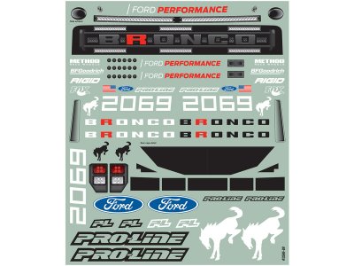 Pro-Line karosérie 1:10 Ford Bronco R (Short Course)