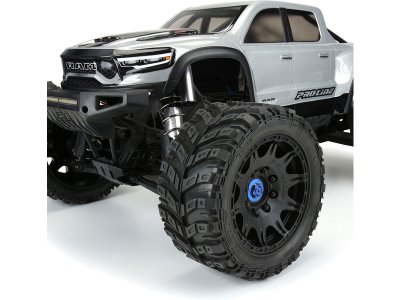 Pro-Line podložka disku 1:5 hliníková modrá (4)