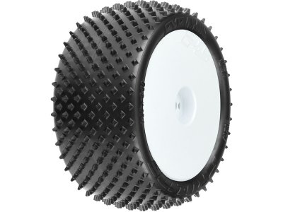 Pro-Line kolo 2.2", pneu Pyramid Z3 Buggy zadní, disk Velocity H12 bílý (2)