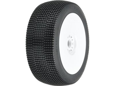 Pro-Line kolo 3.3", pneu Convict S3 Buggy, disk H17 bílý (2)