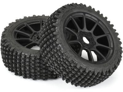 Pro-Line kolo 3.3", pneu Gladiator M2, disk Mach 10 H17 černý (2)