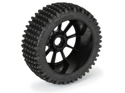 Pro-Line kolo 3.3", pneu Gladiator M2, disk Mach 10 H17 černý (2)