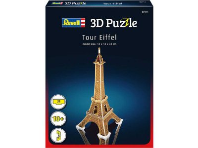 Revell 3D Puzzle - Eiffelova věž (34cm)