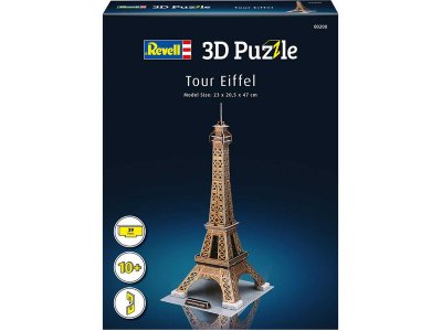 Revell 3D Puzzle - Eiffelova věž (47cm)