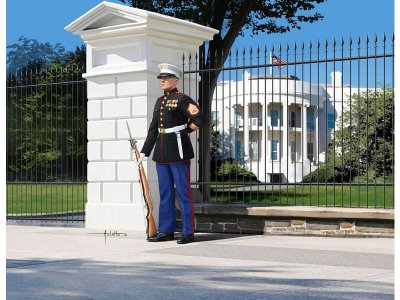 Revell figurky - US Marine (1:16)