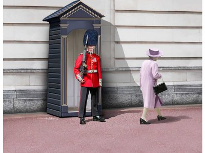 Revell figurka Queens Guard (1:16) sada