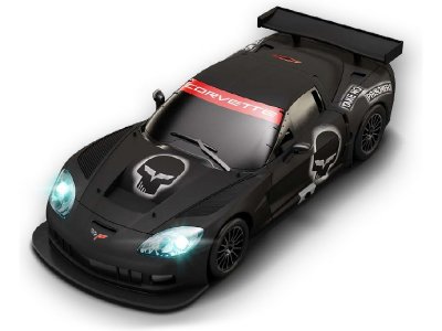 SCX Compact Corvette C6R Black se světly