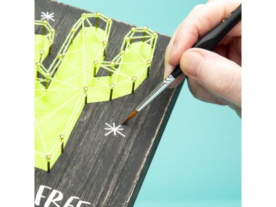 Modelcraft štětec s umělým vlasem (velikosti 000, 00, 0, 1, 2, 4)