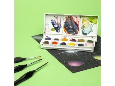 Modelcraft štětec s umělým vlasem (velikosti 000, 00, 0, 1, 2, 4)