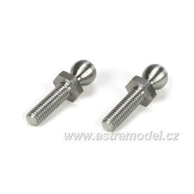 TLR kulový čep 4.8x10mm titan (2):