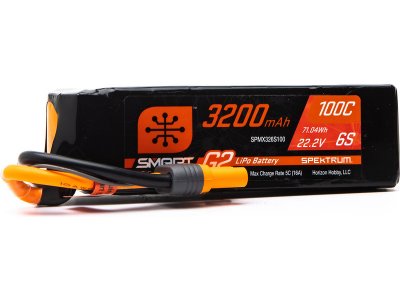 Spektrum Smart G2 LiPo 22.2V 3200mAh 100C IC5