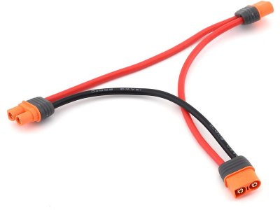 Spektrum sériový kabel IC3 s bat. konektorem 15cm 13AWG