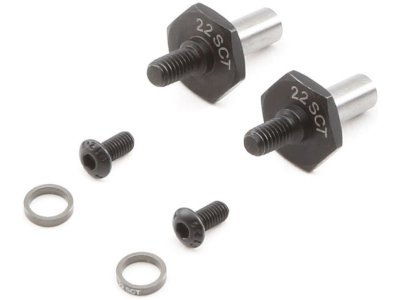 TLR osa přední 12mm hex: 22SCT 3.0