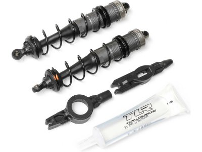 TLR tlumič kompletní přední 125mm (2): 8XT