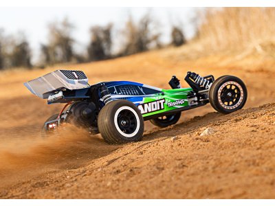 Traxxas Bandit 1:10 RTR zelený s LED osvětlením