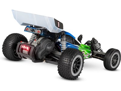 Traxxas Bandit 1:10 RTR zelený s LED osvětlením