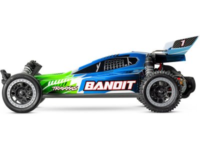 Traxxas Bandit 1:10 RTR zelený s LED osvětlením