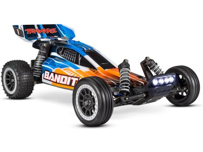 Traxxas Bandit 1:10 RTR zelený s LED osvětlením