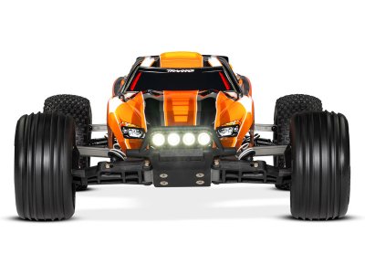 Traxxas Rustler 1:10 RTR červený s LED osvětlením