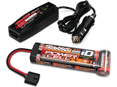 Traxxas Rustler 1:10 RTR červený s LED osvětlením