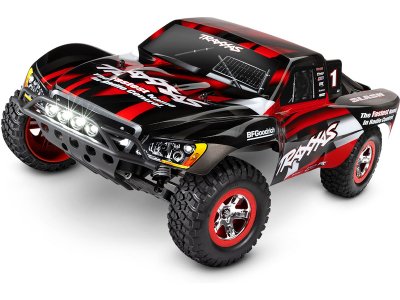 Traxxas Slash 1:10 RTR zelený s LED osvětlením